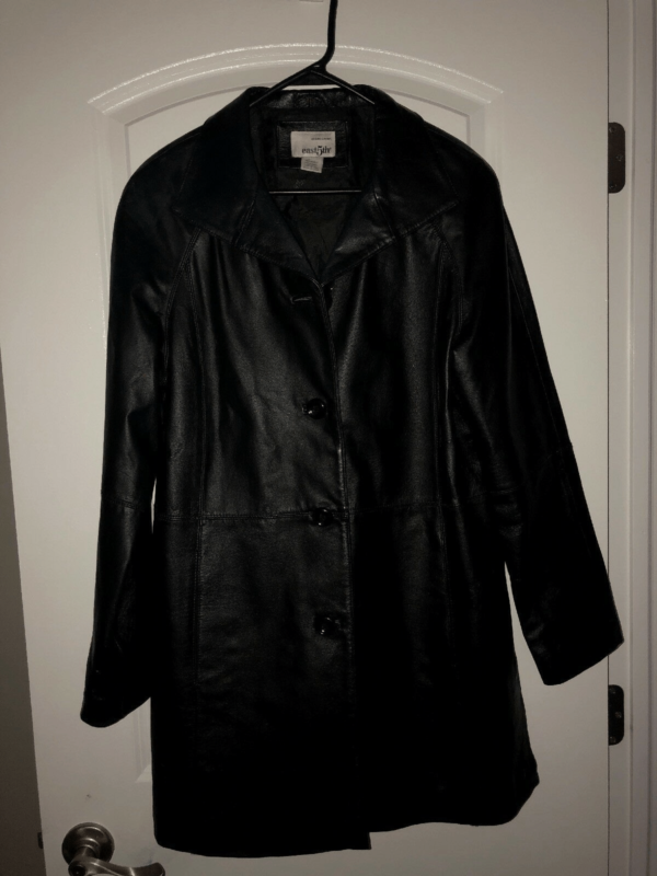 East Black Fifth Leather Jacket