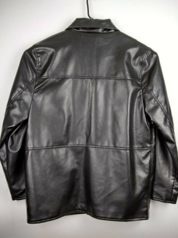 Emporio Collezione Black Leather Jackets