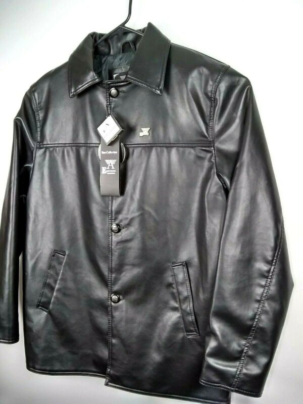 Emporio Collezione Black Leathers Jacket
