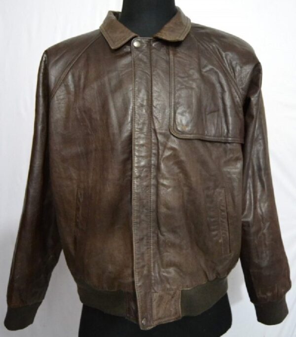 Express Flight Cowhide Leather Jacket