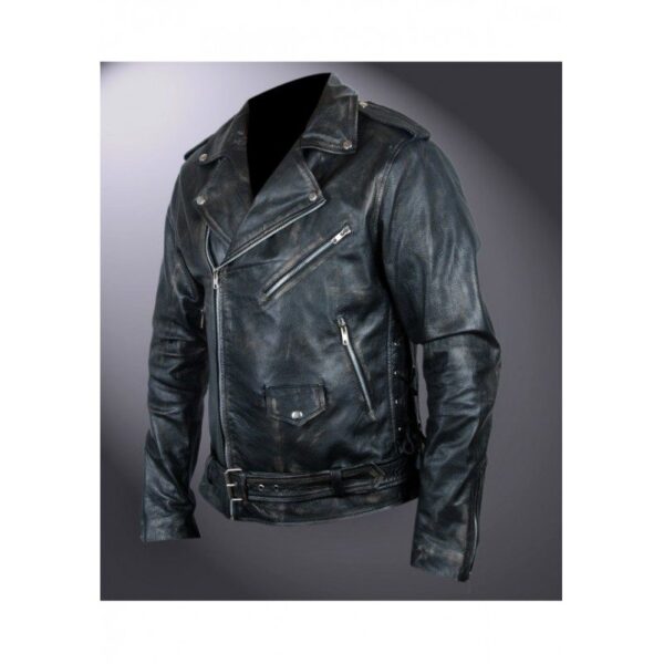 Atom Cats Fallout 4 Black Leather Jacket