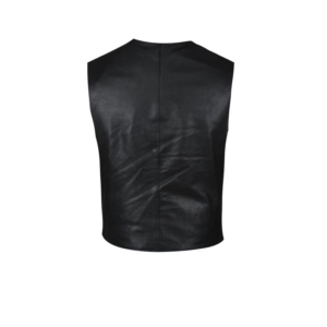 Fast Furious Presents Hobbs Shaw Rock Black Leather Vest