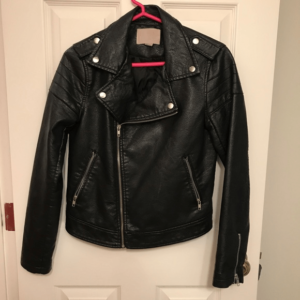 Forever 21 Black Leathers Jacket