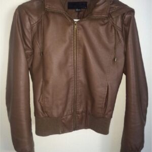 Brown Leather Jacket Forever 21