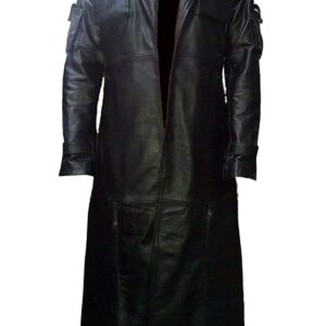 Frank Castle Jane The Punisher Leather Trench Coat