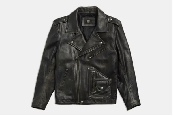 Frye Strabler Moto Leather Jacket