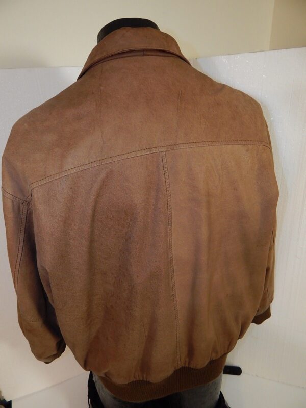 G iii Brown Leather A2 Flight Jacket Bomber Jackets
