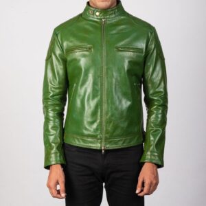 Green Leather Jacket