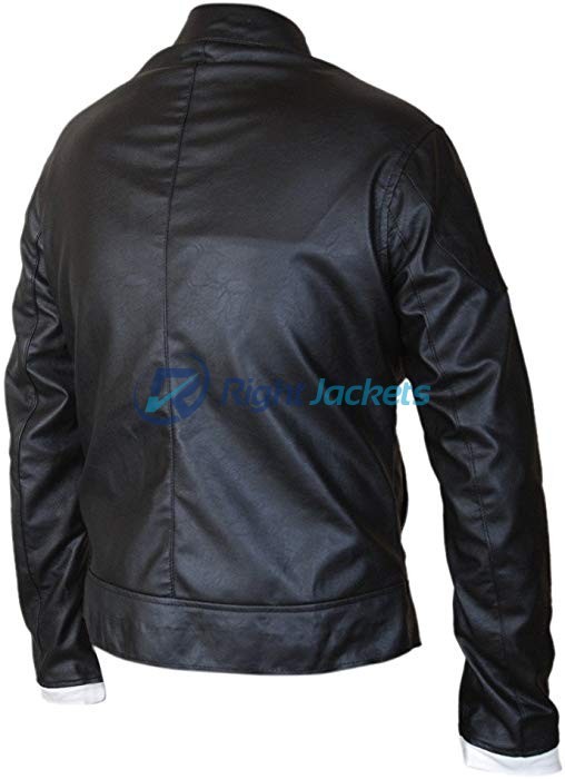 Ghost Rider Gabriel Luna Black Biker Leather Jacket