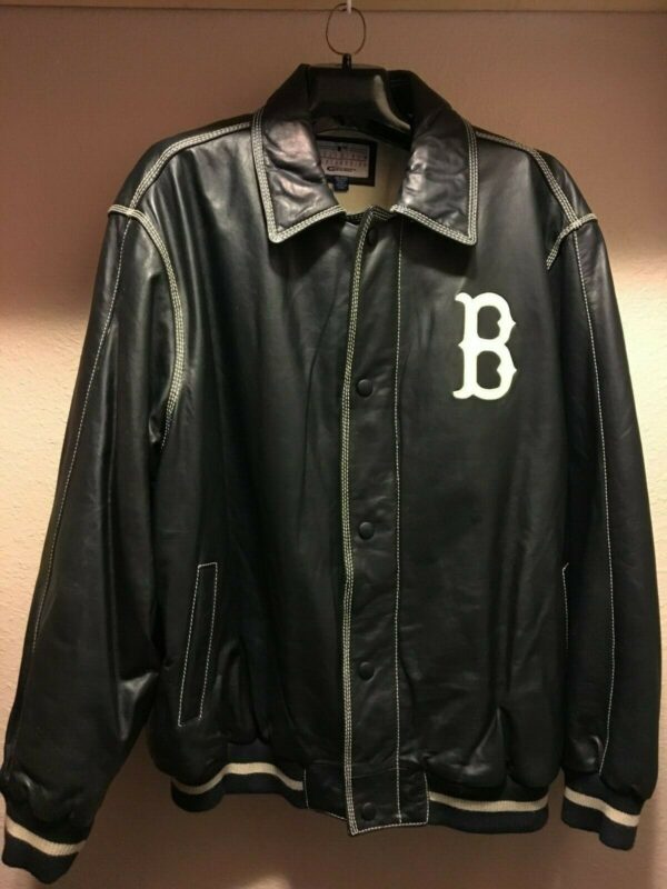 Giii Carl Banks Boston Red Sox Leather Jackets