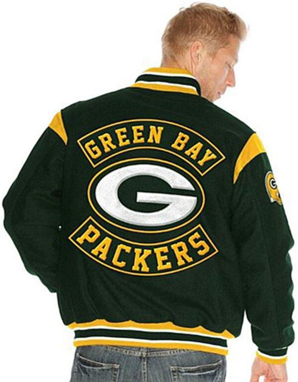 Green Bay Packers Leather Jacket