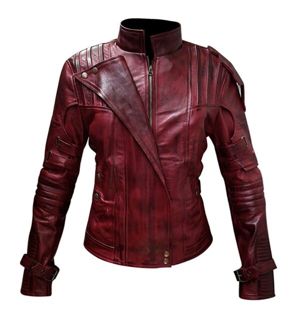 Guardian of Galaxy Star Lord Vol 2 Leather Jacket