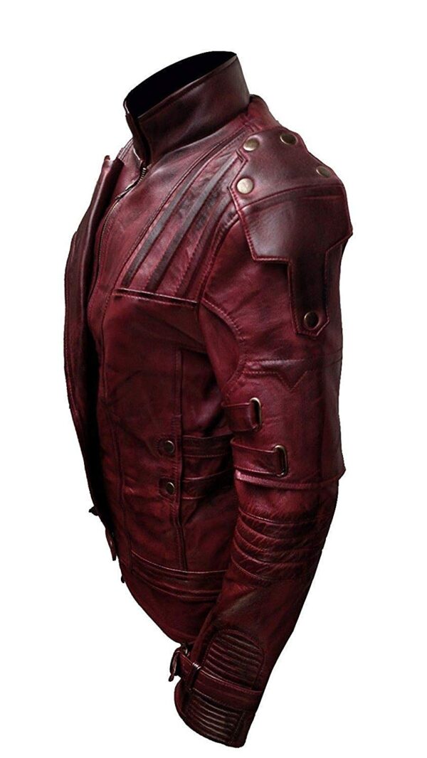 Guardians of Galaxy Star Lord Vol 2 Leather Jacket