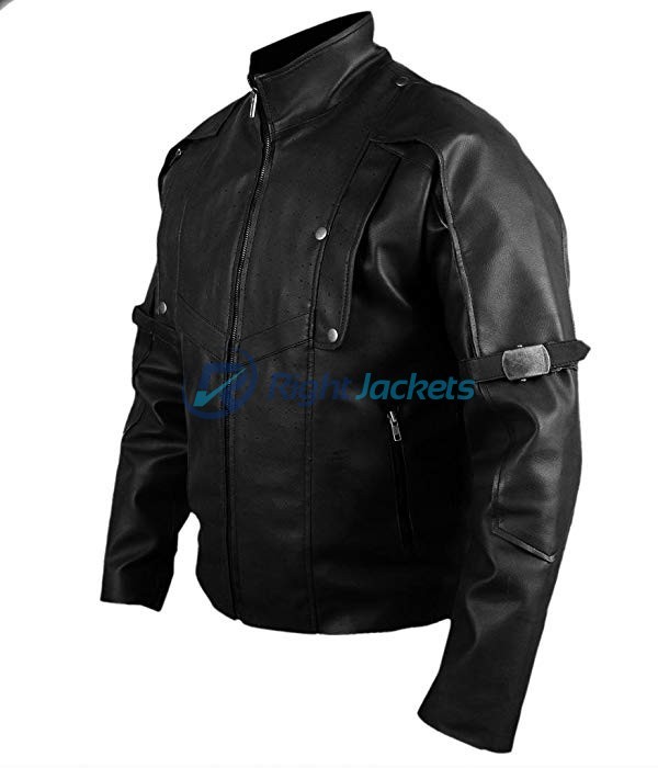 Guardians of the Galaxy Star Lord Black Leather Jacket