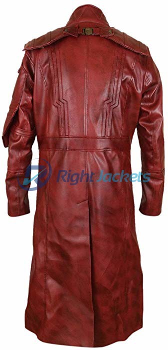 Guardians of the Galaxy Vol 2 Chris Pratt Star Lord Brown Long Coat