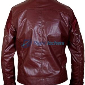 Guardians of the Galaxy Vol 2 Chris Pratt Star Lord Brown Leather Jacket