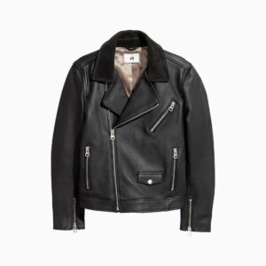 Hm Leather Biker Jacket