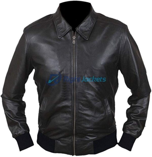 Happy Days Fonzie Black Leather Jacket