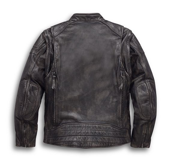 Harley Davidson Dauntless Convertible Leather Jacket - Right Jackets