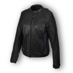 Harley Davidson Nashua Mesh & Perforated Leather Jacket