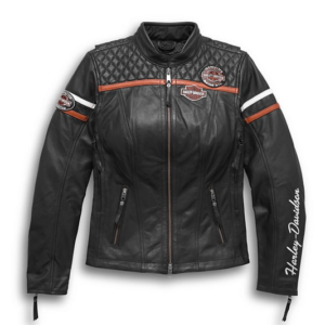 Harley Davidson Triple Vent System Leather Jacket