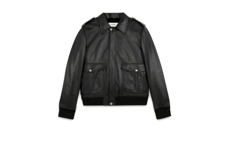 Hedi Slimane Celine Aviator Leather Jacket - Right Jackets