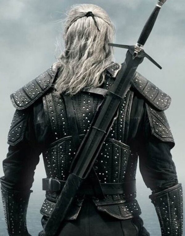 Henry Cavill Geralt of Rivia The Witcher Black Leather Jackets