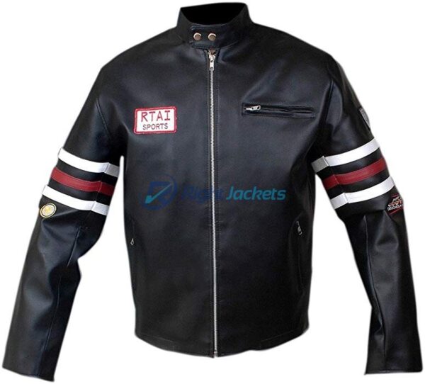 House MD Dr. Gregory House Biker Leather Jacket