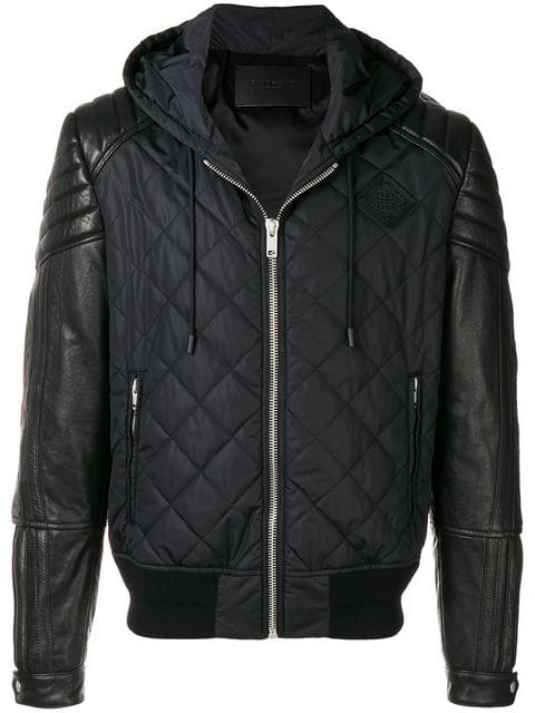 Idris Elba Quilted Bomber Jackit