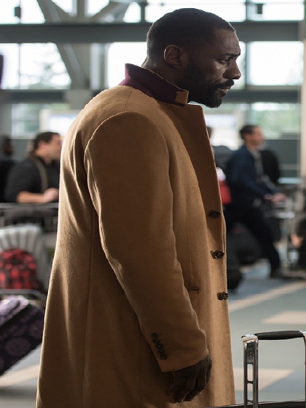 Idris Elba The Mountain Between Us Cotton Coat
