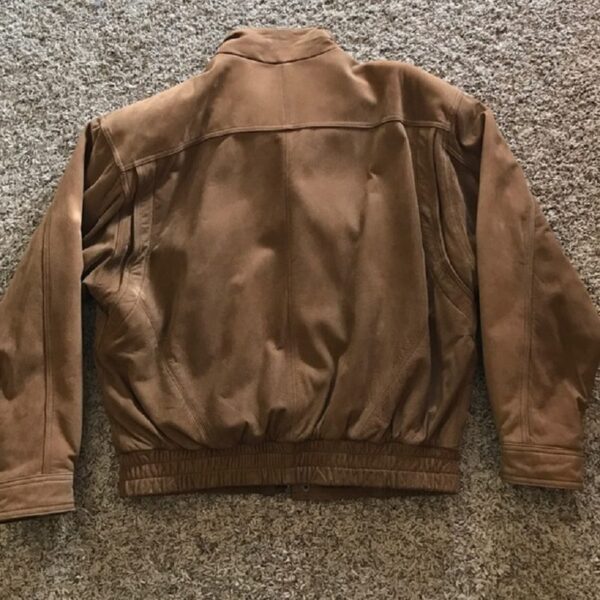 Iou Bomber Brown Leather Jackets