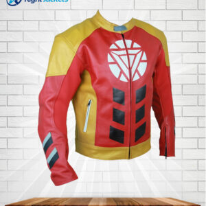 Iron Man Tony Stark Heart Logo Jacket