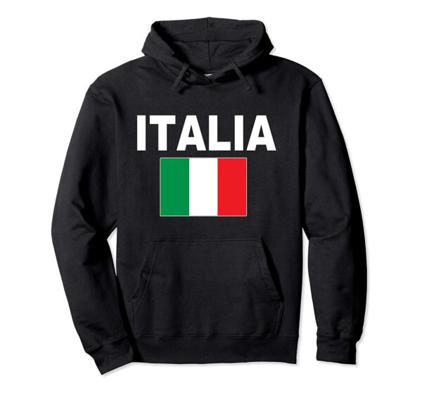 Italian Hooded Flag Italia Jacket