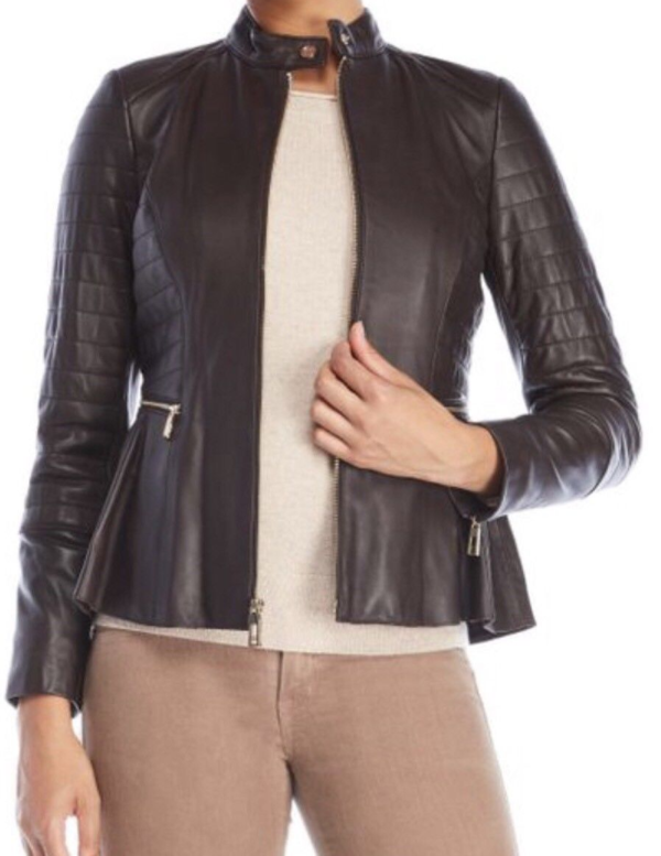 Ivanka Trumps Leather Jacket 1