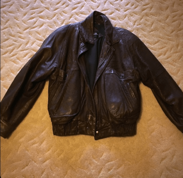 J Walden Brown Leather Jacket