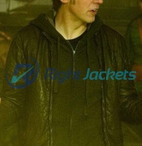 James Gunns BrightBurn Custom Black Leather Jacket