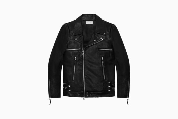 John Elliott Black Leather Jacket