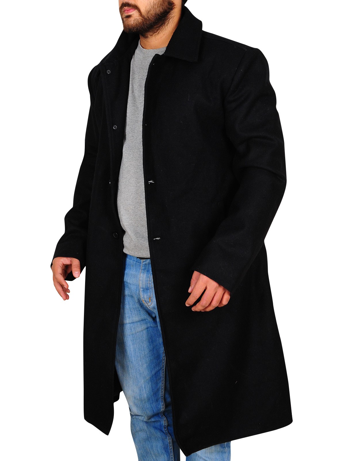 Justified Raylan Givens Trench Coat - Right Jackets