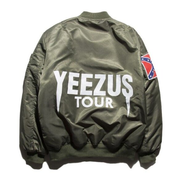 Kanye West Yeezys Confederate Flag Jacket