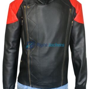Kid Cudi American Actor Biker Black Leather Jacket