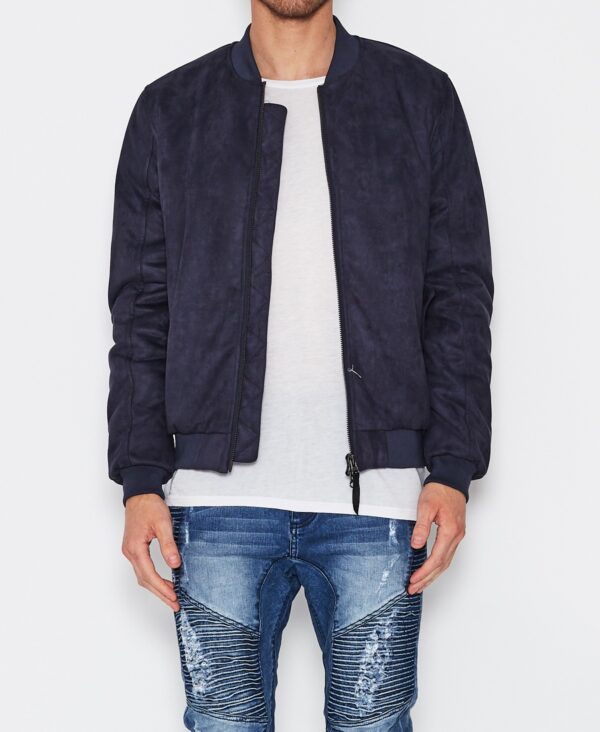 Venice Patriot Chacey Blue Bomber Jacket