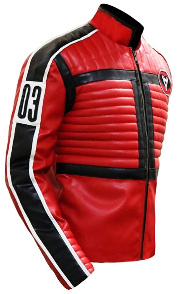 Kobra Kid My Chemical Romance Red Leather Jacket