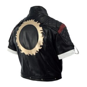 Kyo Kusanagi Black Leather Jacket