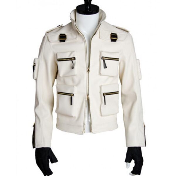Kyo Kusanagi White World King of Fighters Leather Jacket