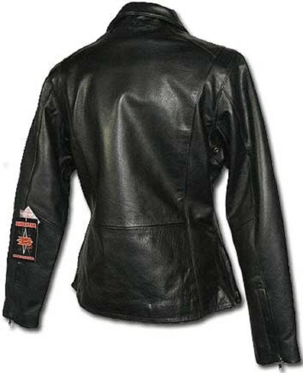 Ladies Buffalo Motorcycle Leather Jackets