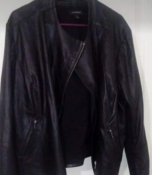 Ladies Halogen Black Leather Jackets