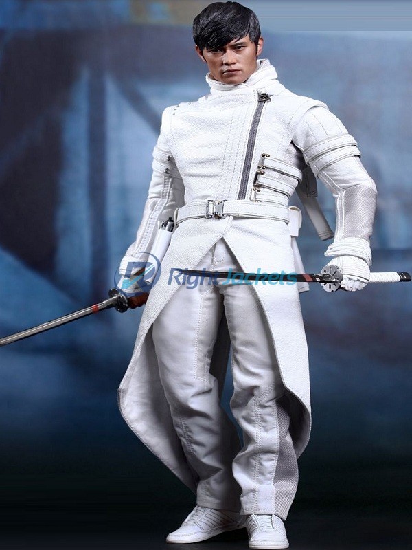 Lee Byung hun G.I Joe Retaliation White Leather Coat