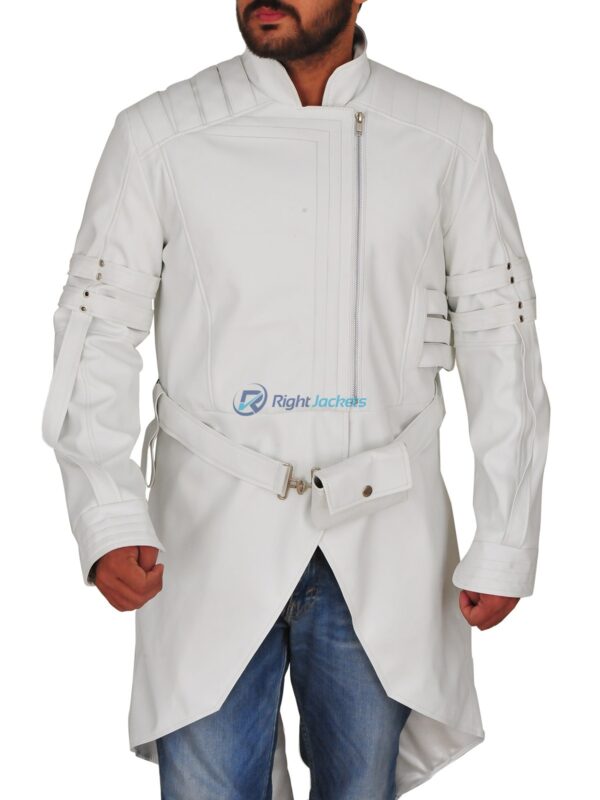 Lee Byung hun G.I Joe Retaliation White Leather Coat