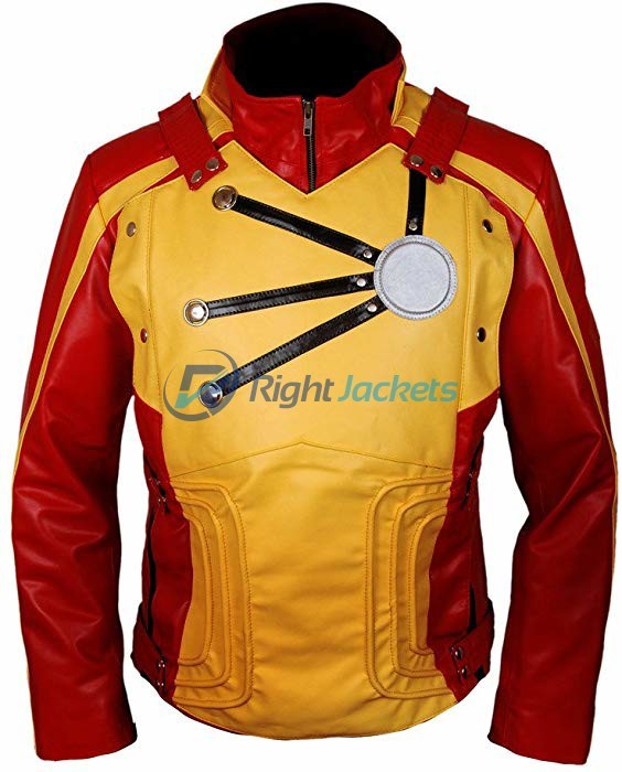 Legends of Tomorrow Tv Series Firestorm Red And Yellow Leather Jacket