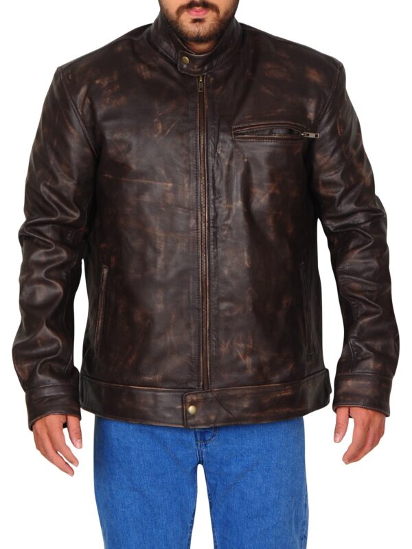 Lucas Till Series Macgyver Leather Jacket